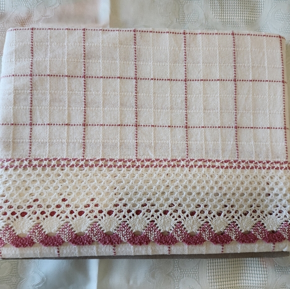 Lorraine Home Fashions Adirondack Tier Curtains 1 Pair 60" x 36" - Picture 2 of 4